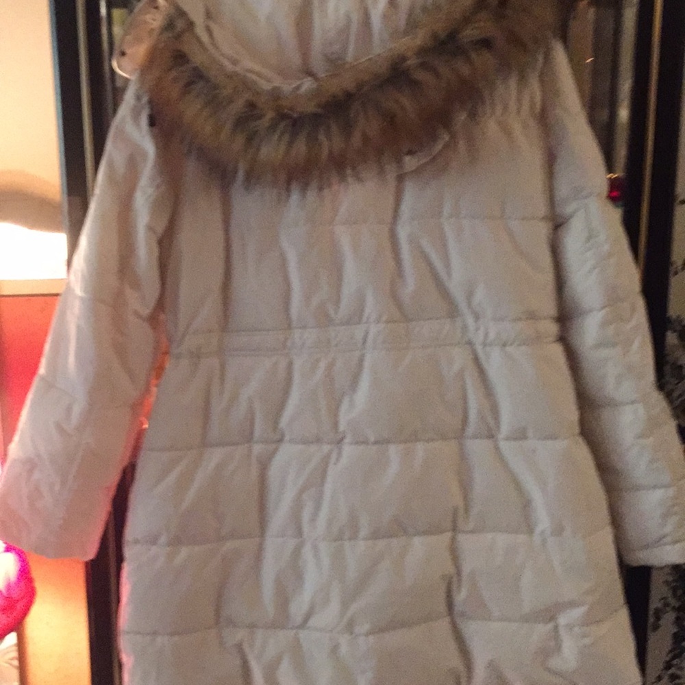 Puffer Off White Jacket by Lane Bryant 14/16 - Picture 5 of 6